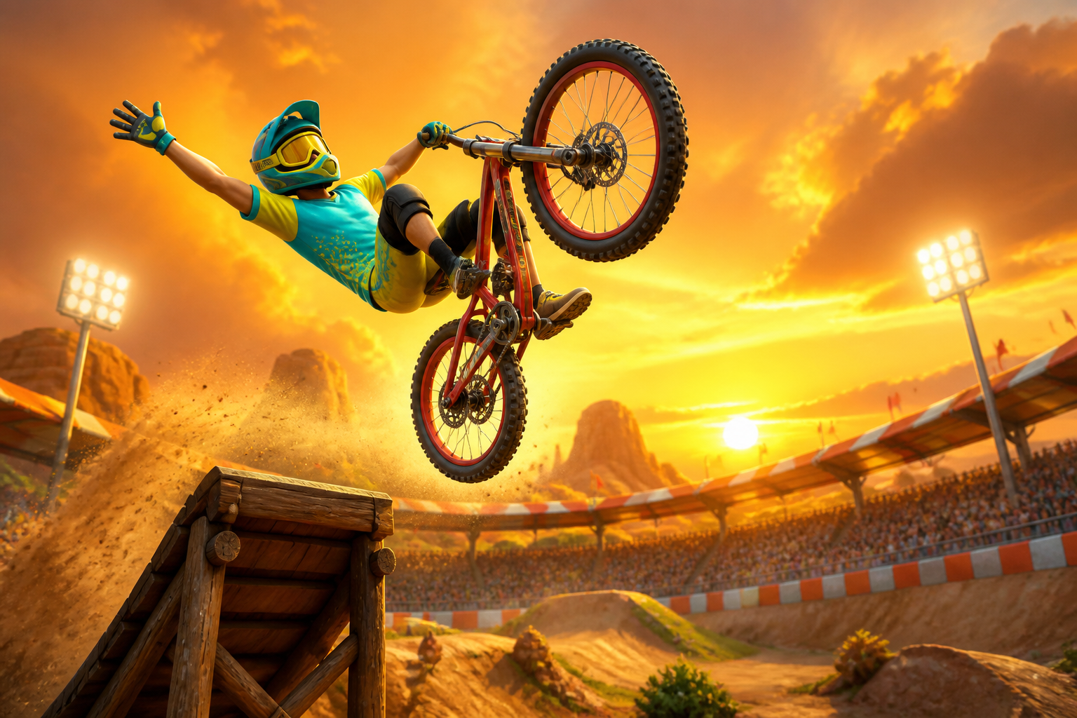 Bicycle Stunt Race