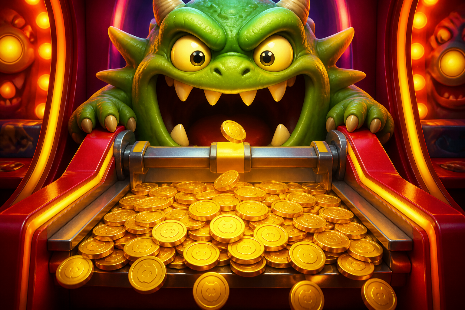 Coin Pusher Monster