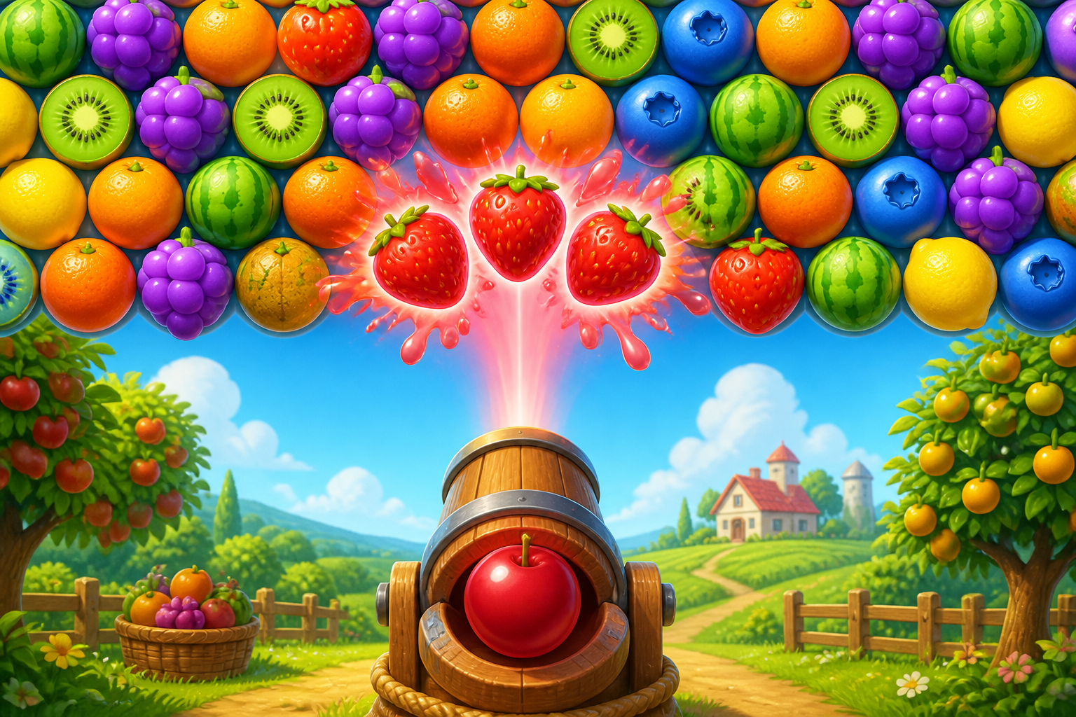 Fruit Bubble Shooter