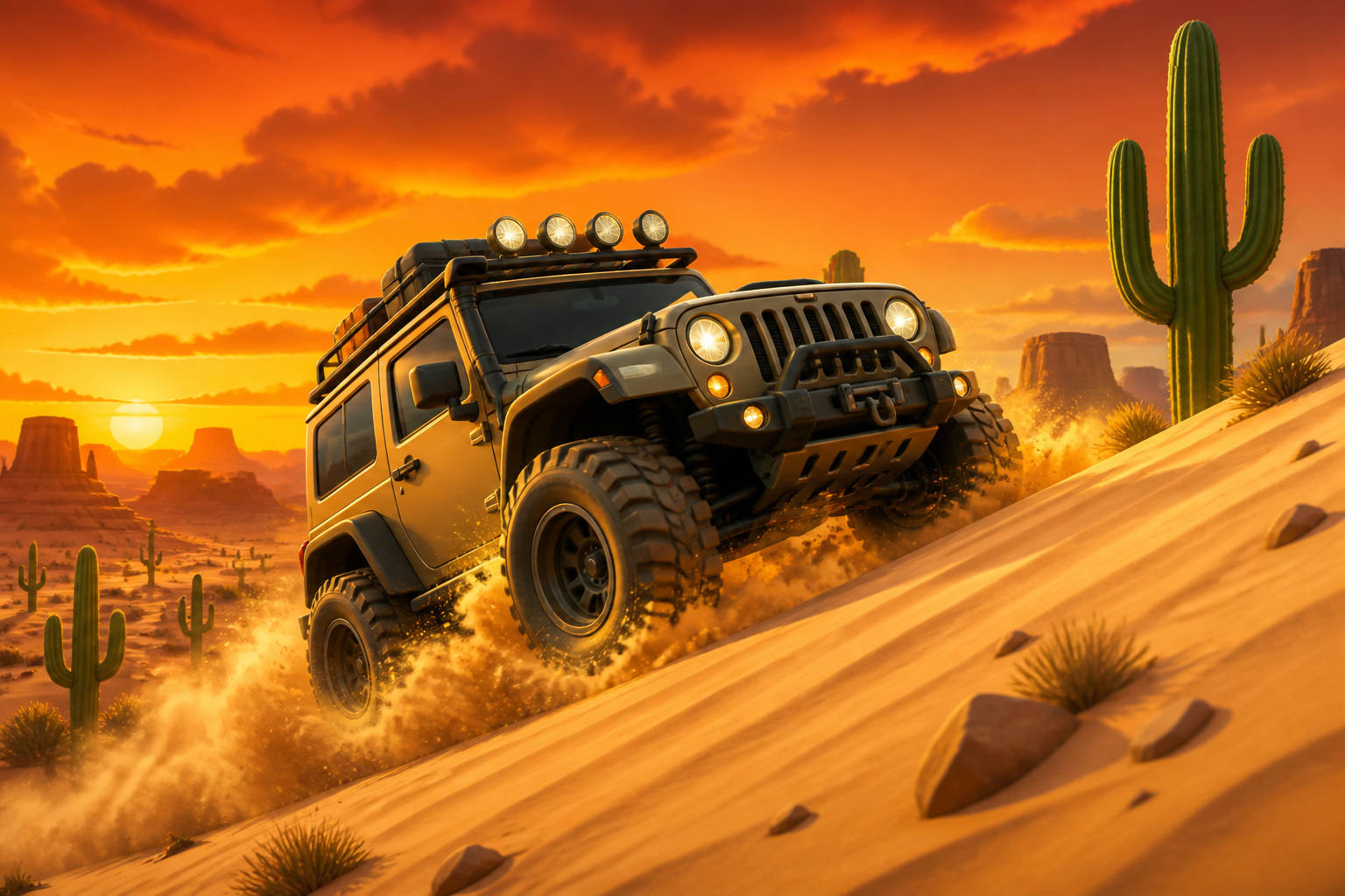 Hill Climber Desert Edition