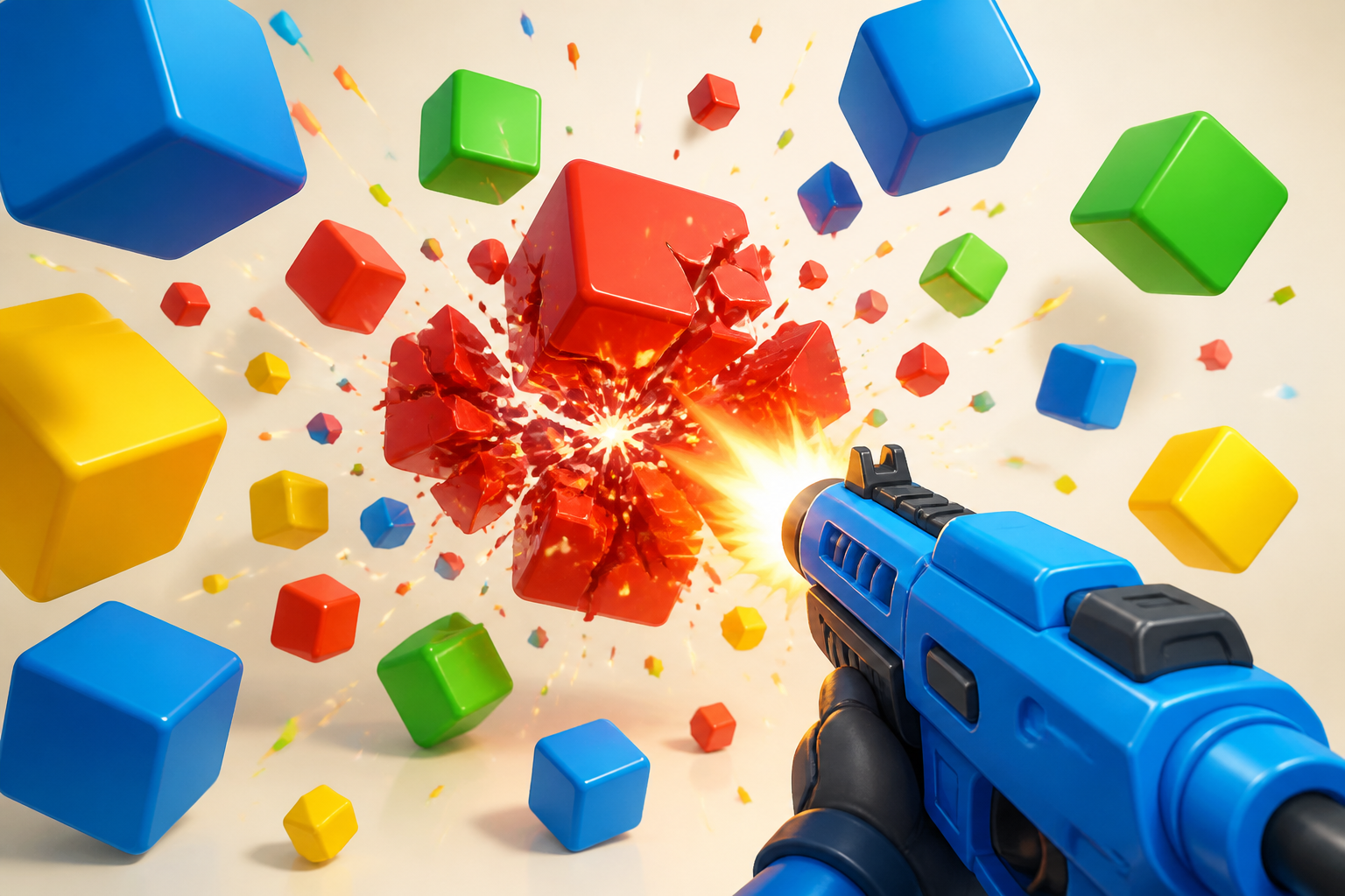 Shooting Cubes