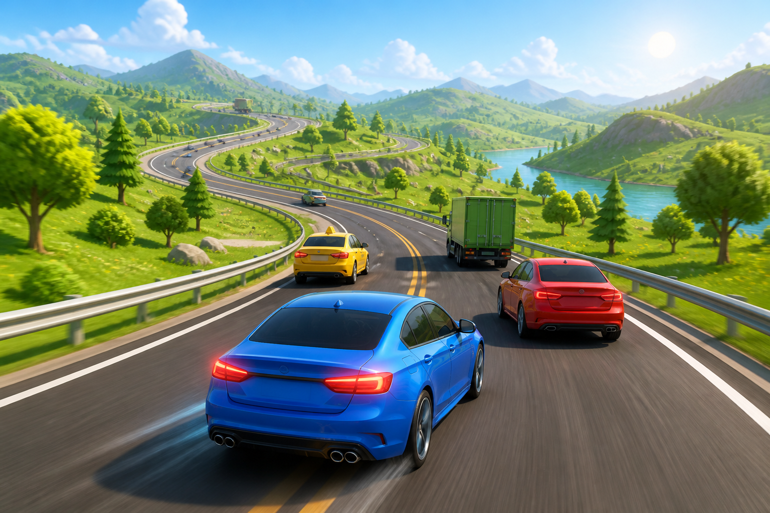 Traffic Run Online