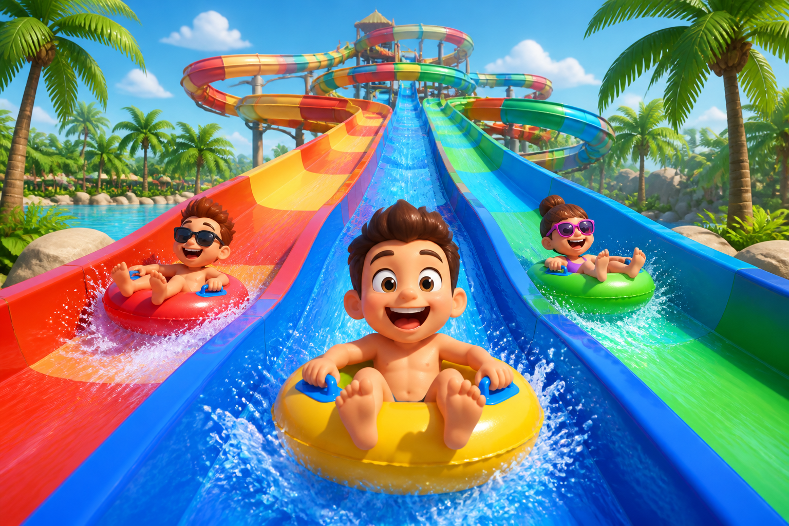 Water Race 3d