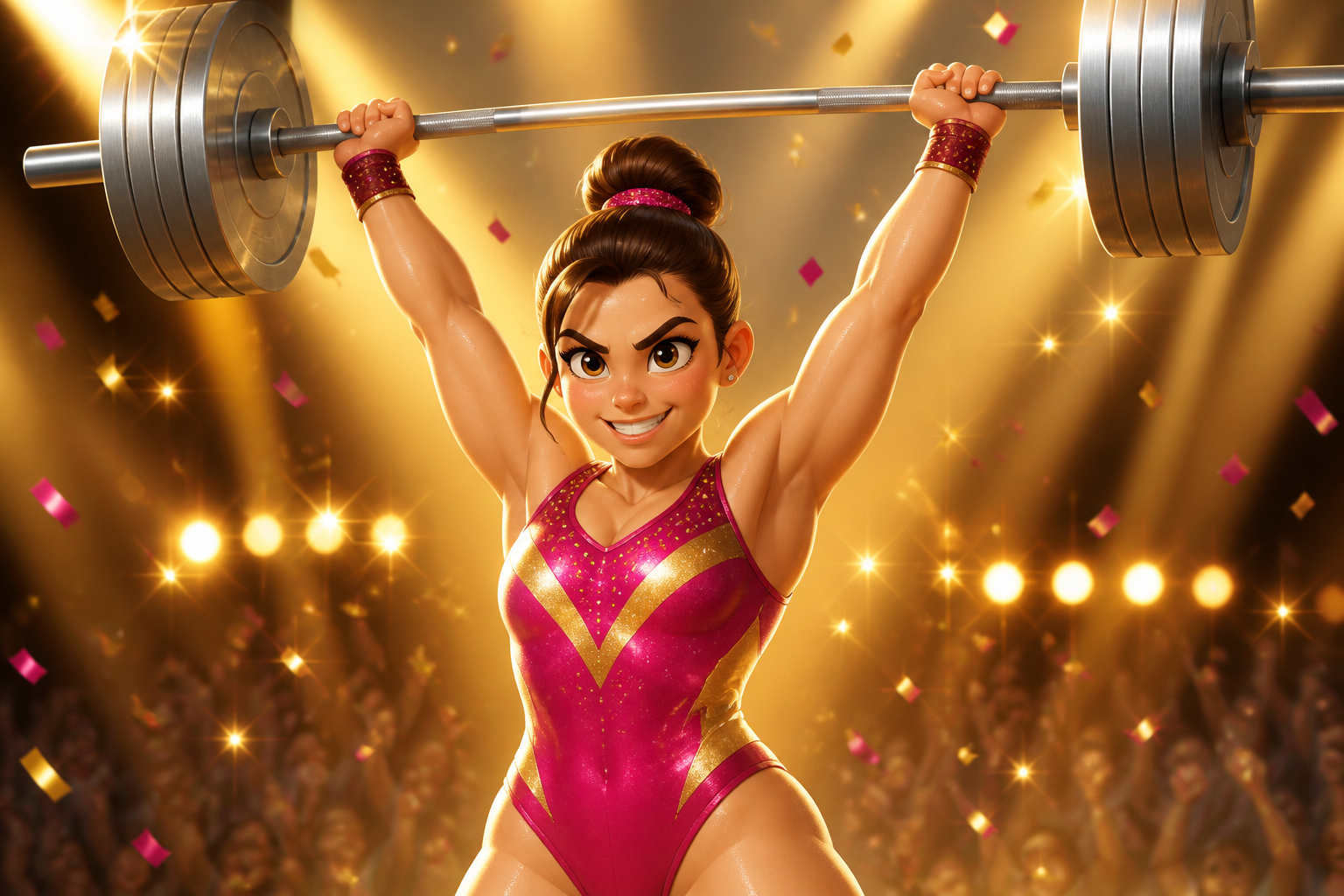 Weightlifting Beauty